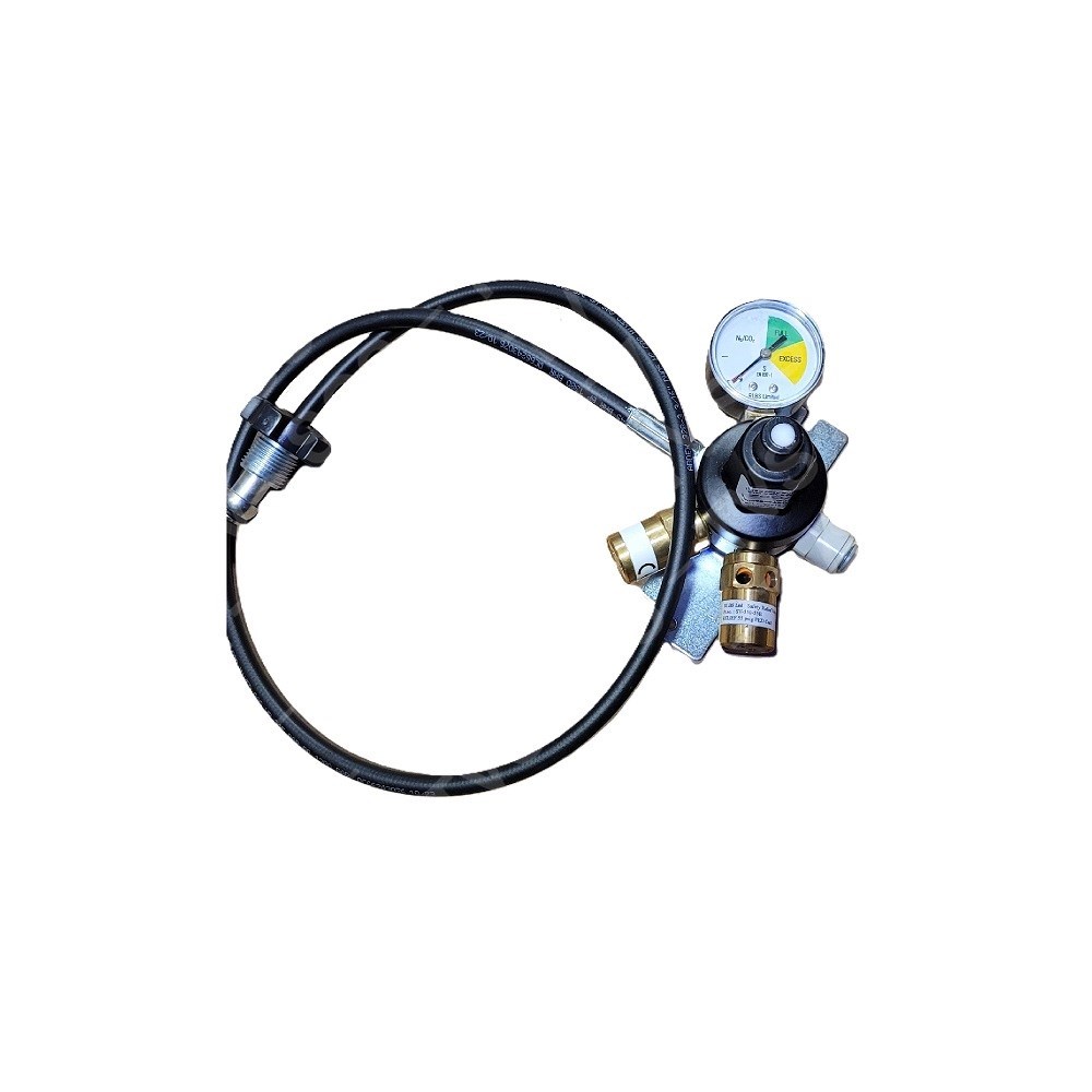 Regulator, wall mounted mixed gas primary