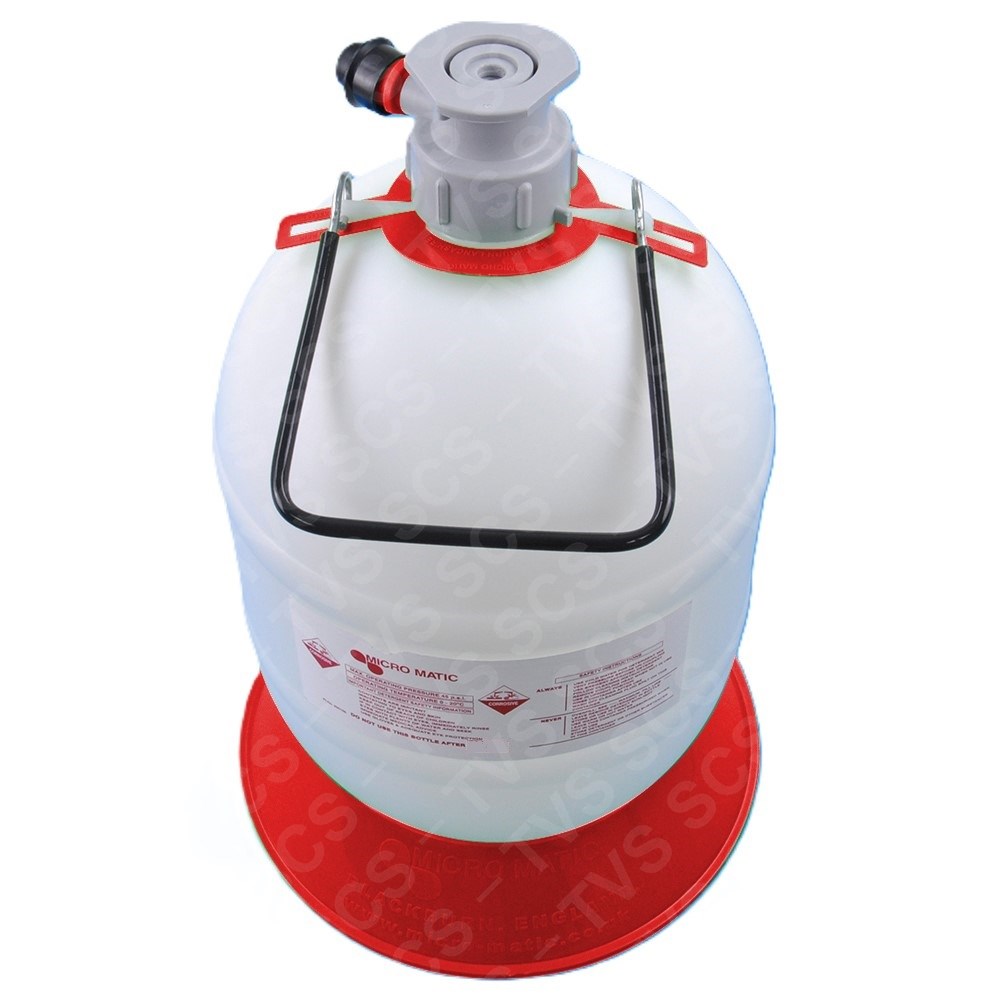 Cleaning bottle, 15L G-type pressurised 60psi