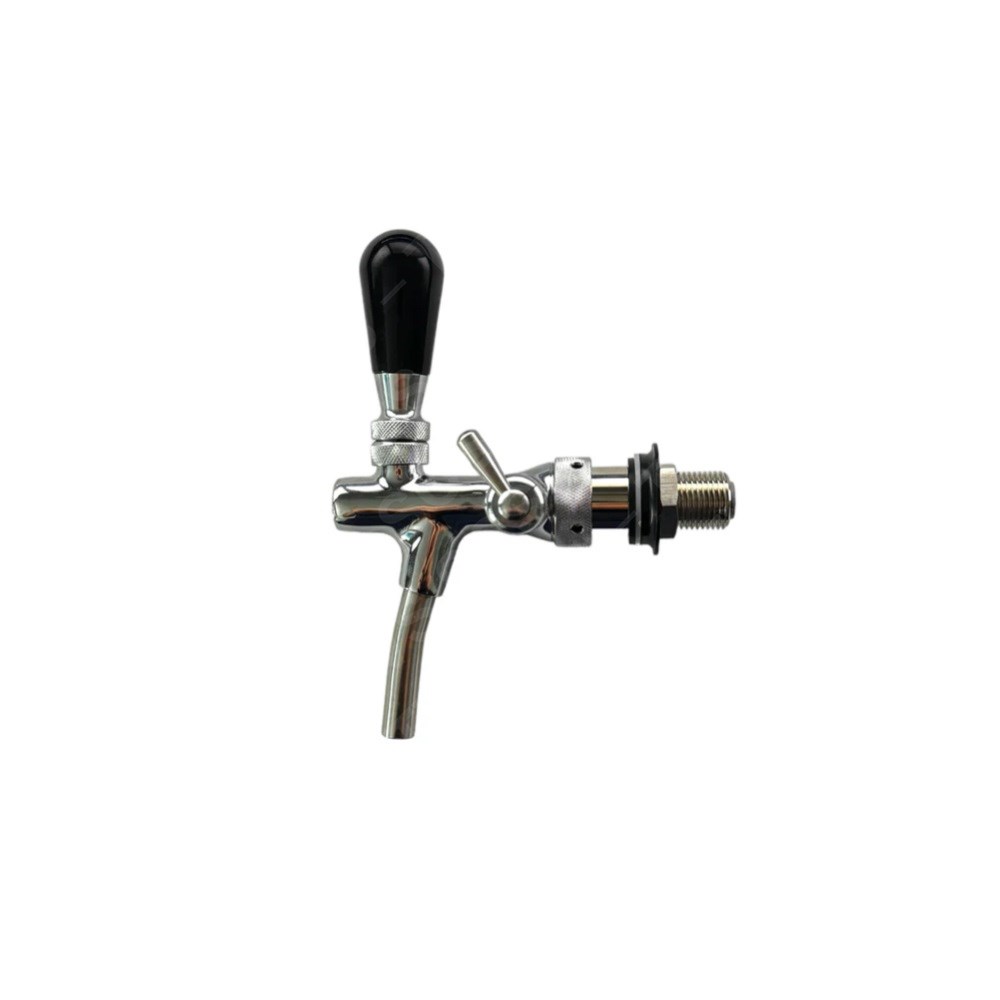 Chrome compensator beer tap 35mm