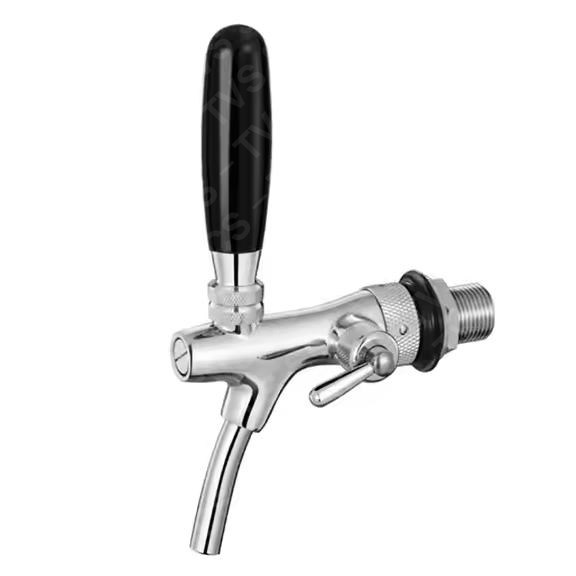 Tap chrome 5/16 compensator beer tap, 35mm length