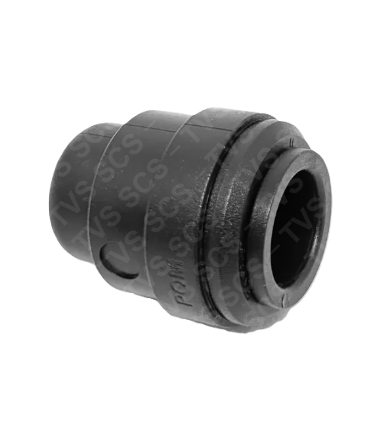 12mm Black End Stop