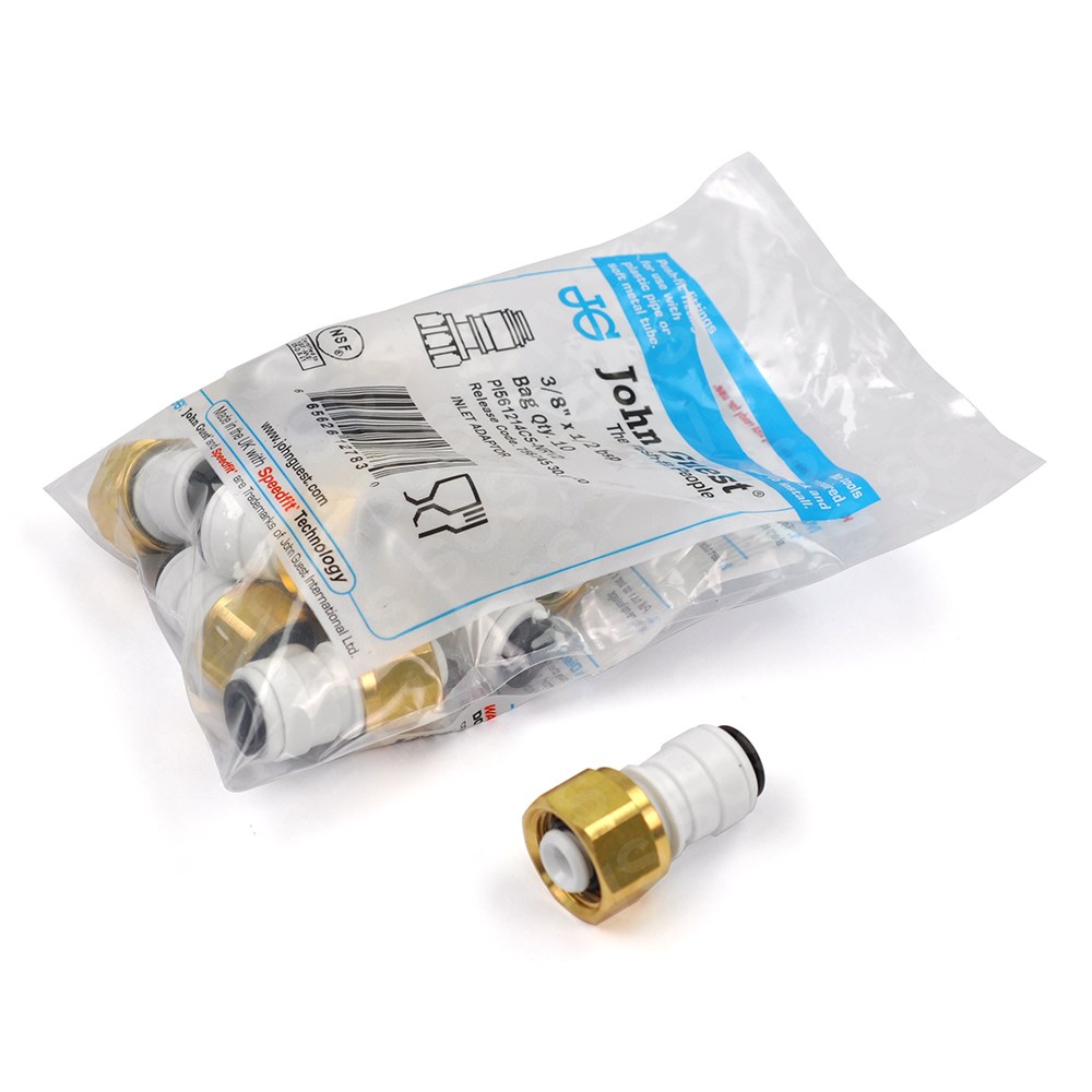 JG Keg Inlet Adaptor 3/8"x1/2" 3/8"x1/2"