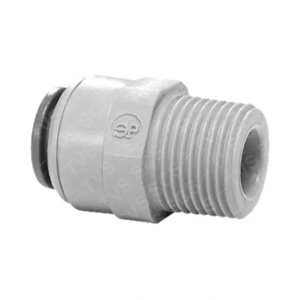 JG Straight Adaptor NPTF 3/8"x1/4"