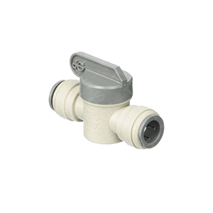 JG Grey Acetal Shut Off Valve 1/2 Long Handle