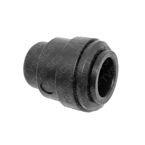 12mm Black End Stop