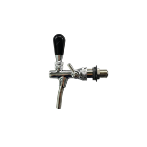 Chrome compensator beer tap 35mm