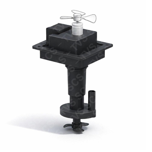 Agit pump for UBC shelf cooler