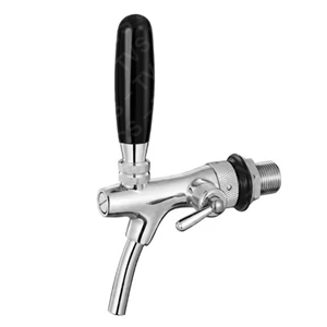 Tap chrome 5/16 compensator beer tap, 35mm length
