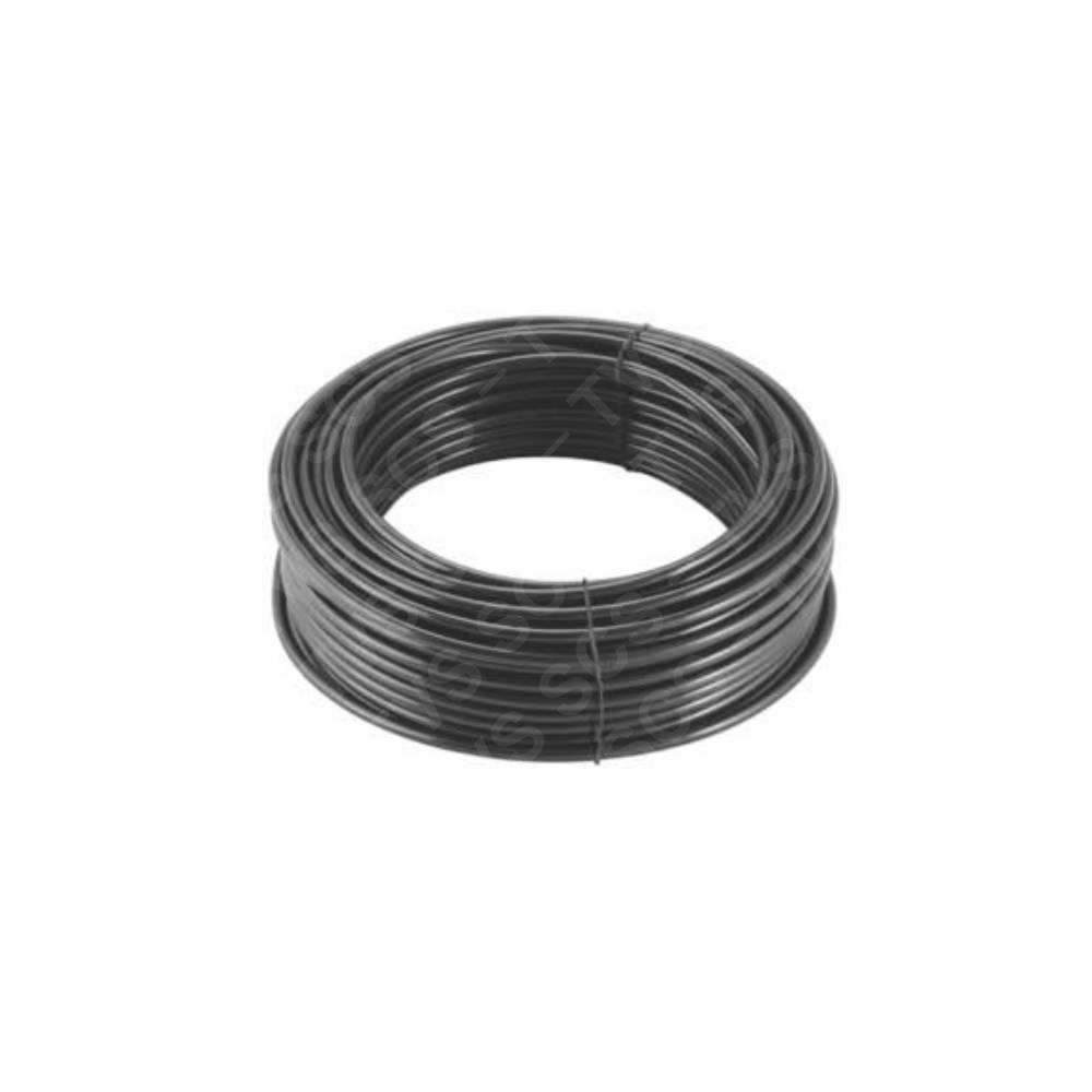 9.5mm x 12.7mm (3/8" x 1/2") Black 30m coil
