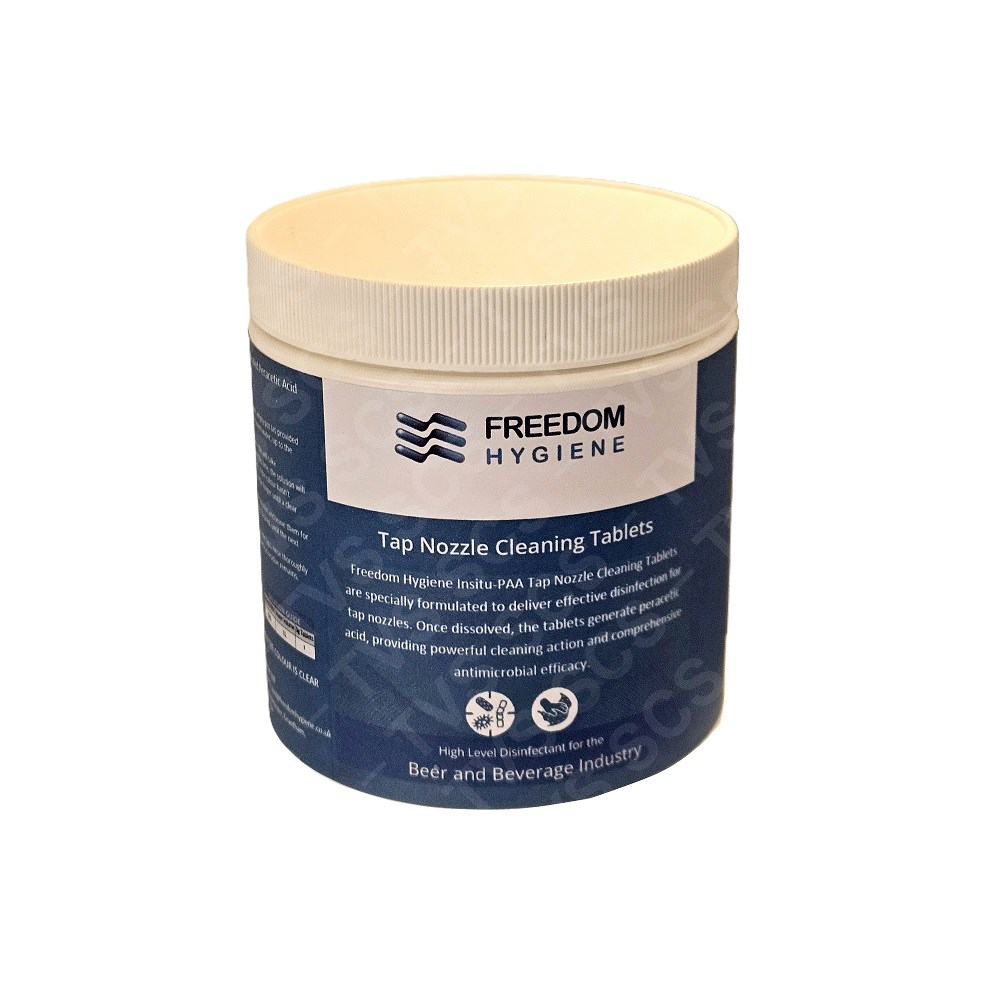 Tap nozzle cleaning tablets